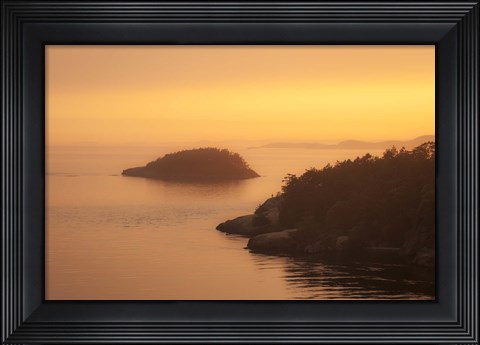 Framed Waters Calm Print