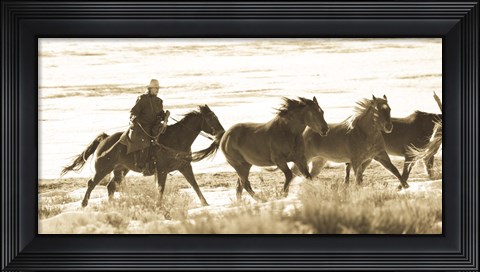 Framed Still Wild Print