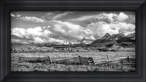 Framed Colorado Fields Print