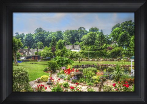 Framed Garden 1 Print