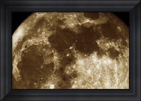 Framed Moon 1 Print