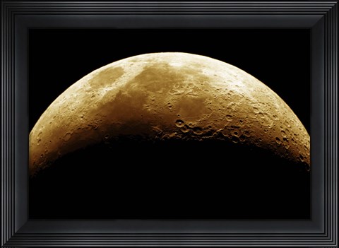 Framed Moon 5 Print