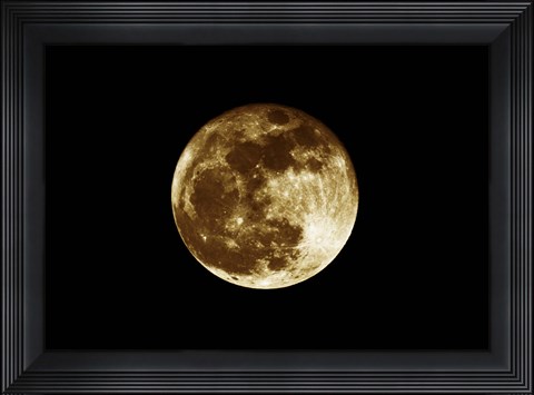 Framed Moon 2 Print