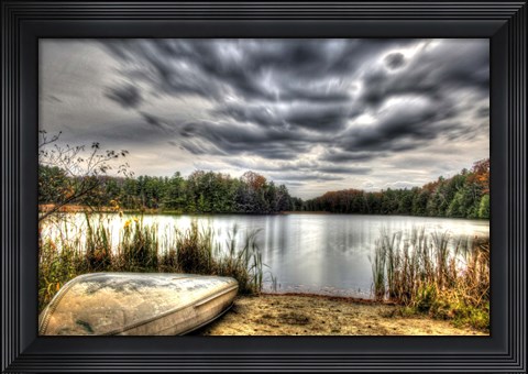 Framed Storm Lake Print