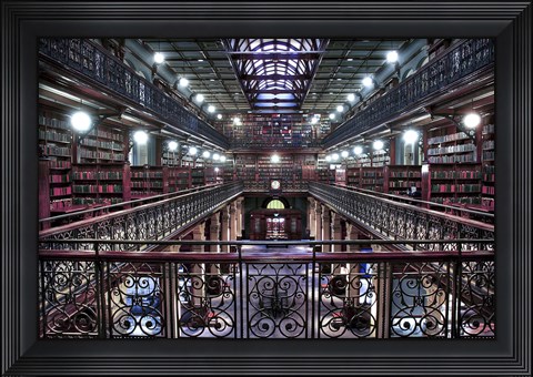 Framed Mortlock Library Print