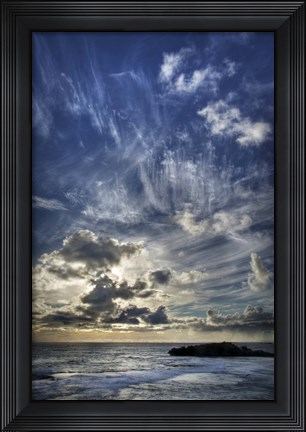Framed Cloud Evolution Print