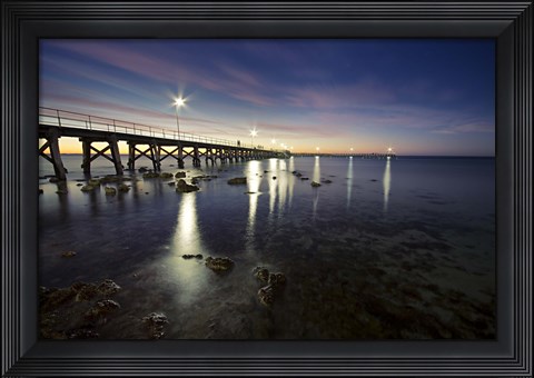Framed Moonta Bay Print