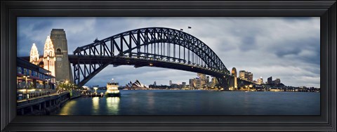 Framed Sydney Harbour Print