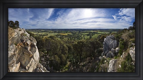 Framed Mt Barker Summit Print