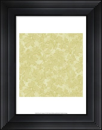 Framed Leaf&#39;s Journey II Print