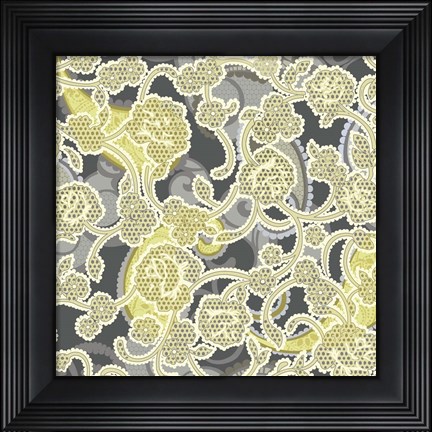 Framed Sheer Romance Lace III Print
