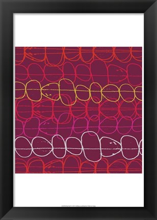 Framed Red Fall IV Print