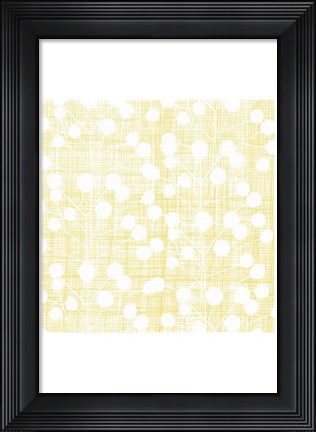 Framed Popping Flowers IV Print