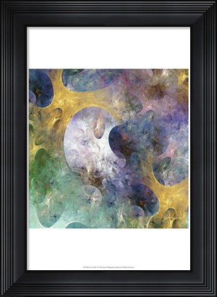 Framed Lunar Tiles I Print