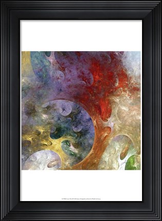 Framed Lunar Tiles II Print