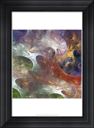 Framed Lunar Tiles III Print