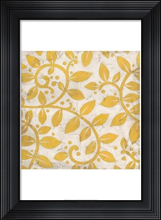 Framed Vivid Vines I Print