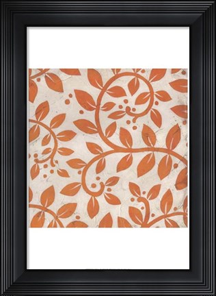 Framed Vivid Vines II Print