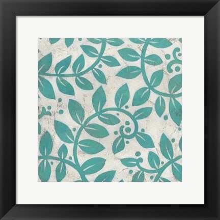 Framed Vivid Vines III Print