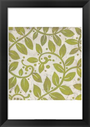 Framed Vivid Vines IV Print