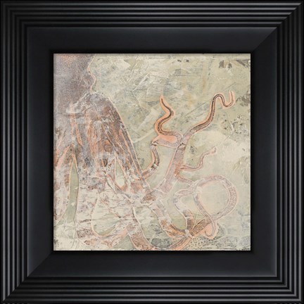 Framed Coastal Cameo II Print