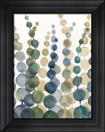 Framed Pompom Botanical I Print