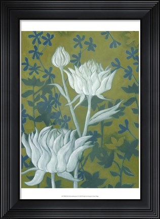 Framed Wild Chrysanthemums II Print