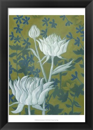 Framed Wild Chrysanthemums II Print