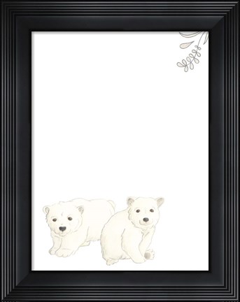 Framed Baby Animals II Print