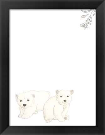 Framed Baby Animals II Print