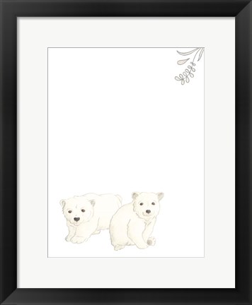 Framed Baby Animals II Print