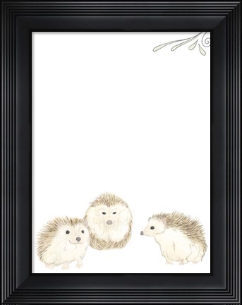 Framed Baby Animals IV Print