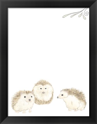 Framed Baby Animals IV Print