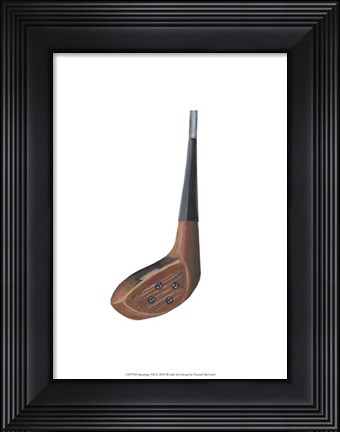 Framed Sporting VII Print