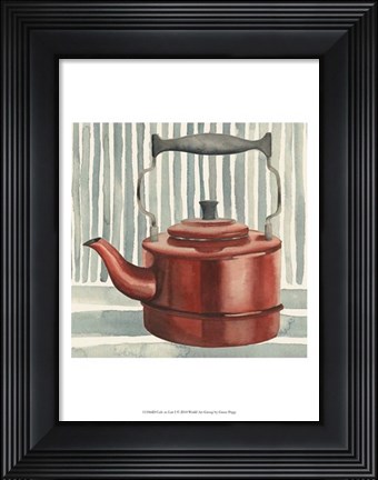 Framed Cafe au Lait I Print