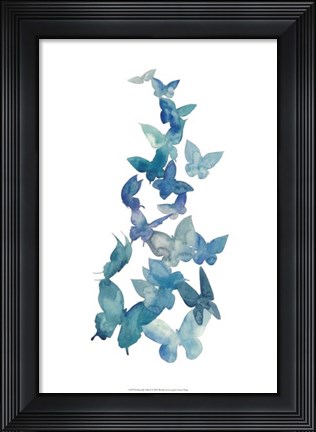 Framed Butterfly Falls II Print
