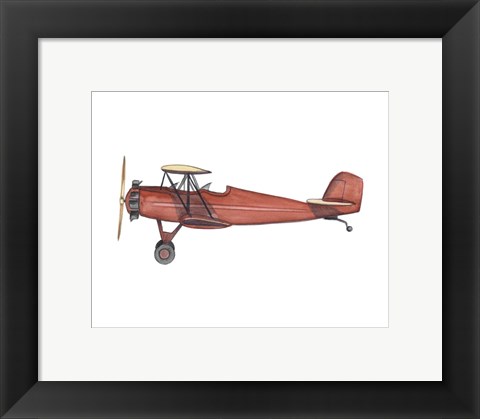 Framed Clear Skies II Print