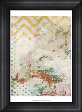 Framed Signboard Signals II Print