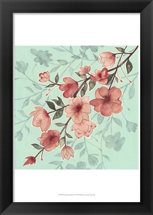 Framed Cherry Blossom Shadows II Print