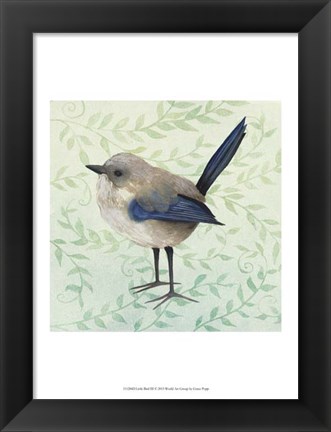 Framed Little Bird III Print