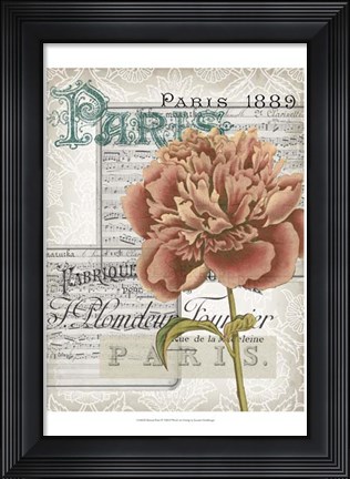 Framed Musical Paris IV Print