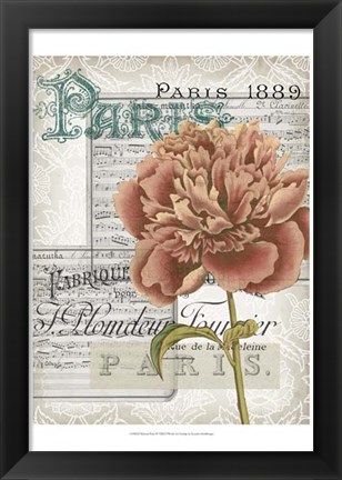 Framed Musical Paris IV Print