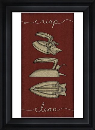 Framed Pressed I Print