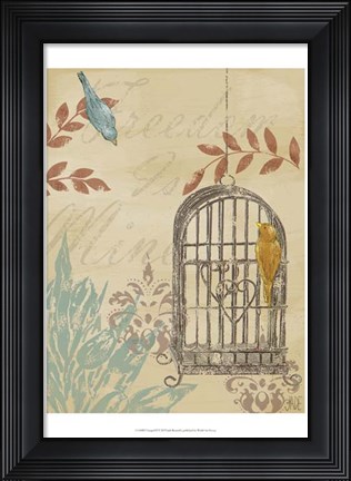 Framed Uncaged II Print