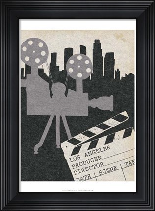 Framed Vintage Film I Print