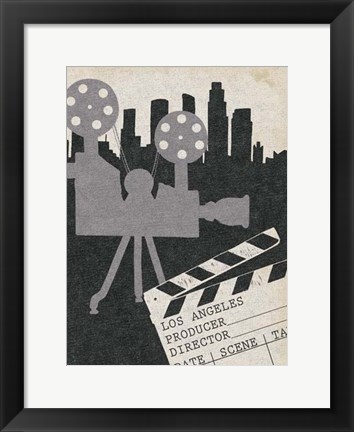 Framed Vintage Film I Print