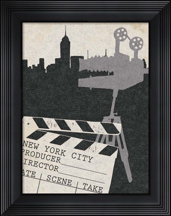 Framed Vintage Film II Print