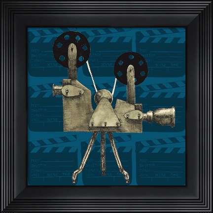 Framed Vintage Film IV Print