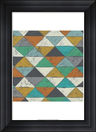 Framed Lucien&#39;s Pattern II Print