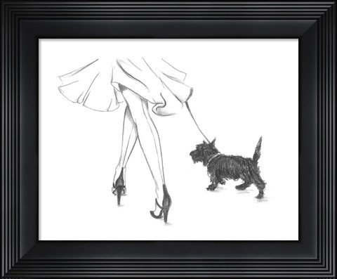 Framed Perfect Companion IV Print